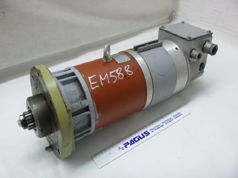 DC motor WMW WSM2-85.08 1211R ( WSM2-85.081211R ) Flansch: 175 x 175 / Ø 200 mm gebraucht, geprüft ! photo on Industry-Pilot